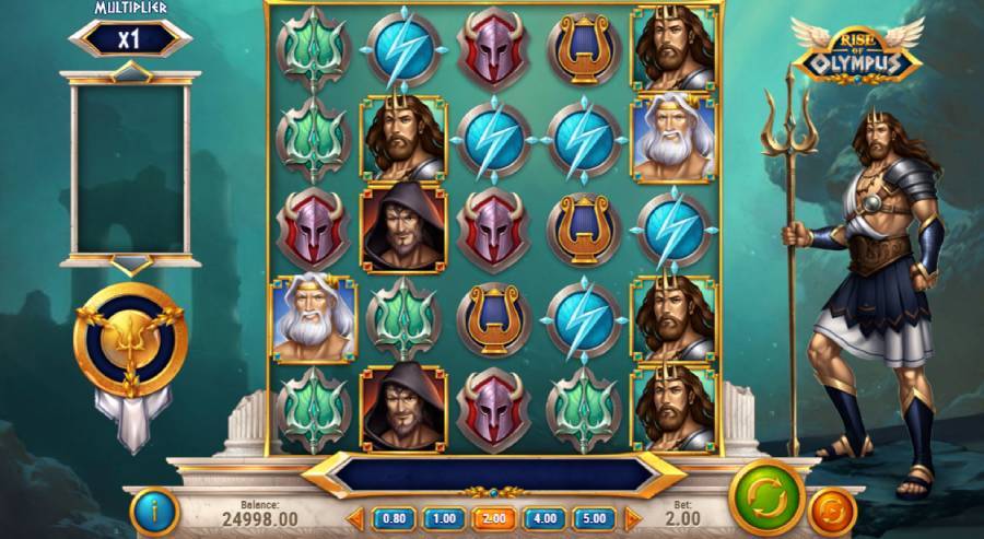 Rise of Olympus Most Popular Online Casino Games by Playn GO